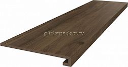 Керама Марацци Сальветти SG506820R-GCF Коричневая Ступень клееная 33х119,5 см