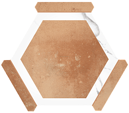 Monopole Avant Menorca Rustico Коричневый Матовый Керамогранит 22x25 см