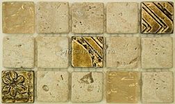 Architeza Pantheon PAN_ AP_ 35 Стеклянная мозаика 30х30 (кубик 2,3х2,3) см