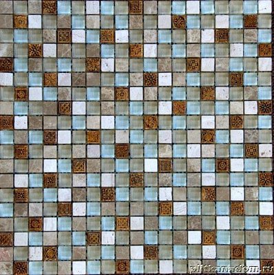 Imagine Mosaic TA-803 Мозаика из смеси стекла,камня и металла 31х31