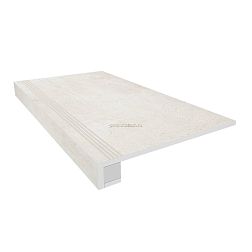 Ametis Kailas KA00 Ivory Бежевая Неполированная + Подступенок (14,5x120) Ступень 33х120 см