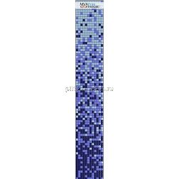 MVAPrintMosaic Растяжки 25RFL-S-175 Синий + Голубой Мозаика 31,7х31,7 см (полоса 8 карт 31,7х31,7)