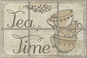 N-ceramica Vintage Voyage Tea Time Декор 20х30 см