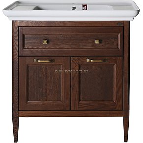 ASB-Woodline Гранда 11487 Тумба Антикварный орех под раковина Дуглас 85 см
