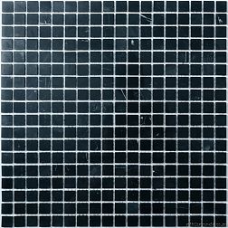 NS-mosaic Stone series KP-750 Камень полированный Черная Мозаика 30,5х30,5 (1,5х1,5) см