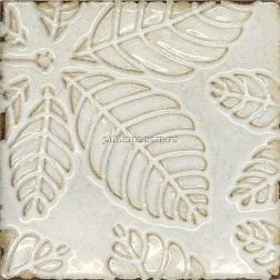 Kerama Marazzi Агдаль Декор 1 бежевый светлый, глянцевый структура 15x15 см