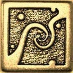 Moneli Decor Tacos de bronce Taco Ola Декор напольный 4х4 см