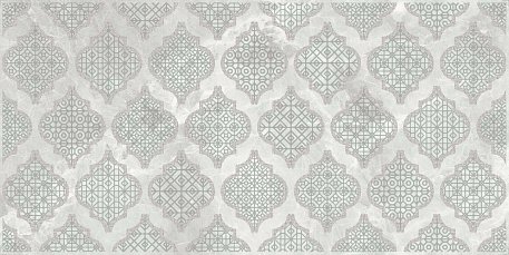 N-ceramica Marble Morocco Серый Глянцевый Декор 20х40 см