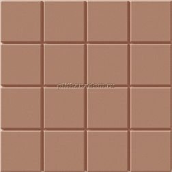 Wow Raster Grid S Mud Коричневый Матовый Керамогранит 15x15 см