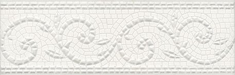 Керама Марацци Борсари Бордюр орнамент обрезной HGD-A127-12103R 25х8 см