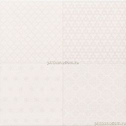 Cristacer Retro Blanco Белая Матовая Напольная плитка 45x45 см