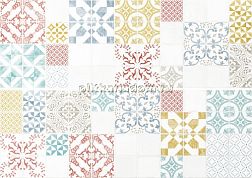 APE Ceramicas Cloud Декор Paint White Mix 35х100 см
