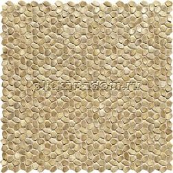 Tubadzin Vestige Penta Gold Бежевая Матовая Мозаика металлическая 30,5х30,5 см