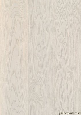 Befag Однополосная доска Дуб Натур, жемчужно-белый лак Паркетная доска 2200х192х14