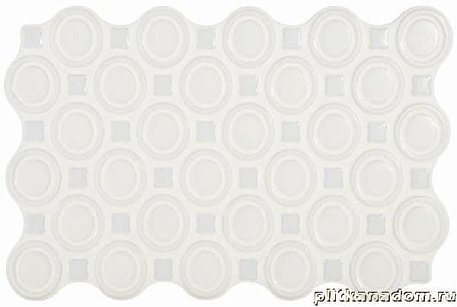 Mosaiker Harmony White Плитка настенная 20x30