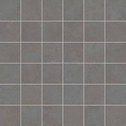Atlas Concorde Russia Rinascente Smoke Mosaic Серая Матовая Мозаика 30х30 см