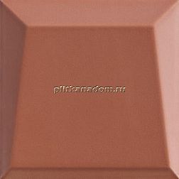 Ava Ceramica UP Lingotto Avana Glossy Коричневая Глянцевая Настенная плитка 10x10 см
