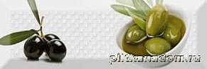 Absolut Keramika Olives Fluor 02 Декор 10x30 см