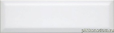 Керама Марацци Аккорд 9010 Белый грань Настенная плитка 8,5х28,5 см