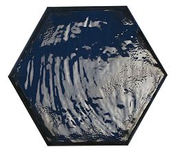 Prissmacer Rain Blue Hex Синий Глянцевый Керамогранит 19,8х22,8 см