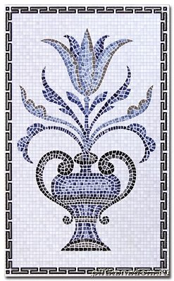 Metropol Ceramica Techno Reale Azul Decor Декор 25х40