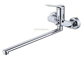 Iddis Parker PARSB02i10WA Смеситель для ванны с длинным изливом, хром