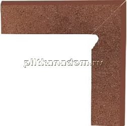 Paradyz Taurus Brown Цоколь правый (B+A)30х8,1х1,1 см