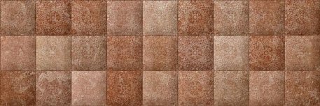 Cersanit Morocco Настенная плитка коричневая рельефная (C-MQS112D) 20х60