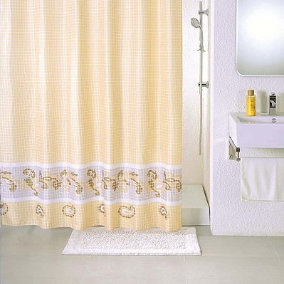 Штора для ванной комнаты Milardo Fresco, 180*200 см (SCMI013P)