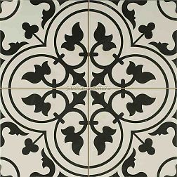 Etili Seramik Ledbury Charcoal Black Pre-cut Черный узор Матовый Керамогранит 45x45 см