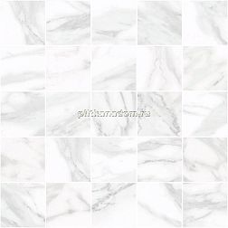 Laparet Olimpus Декор мозаичный белый MM34037 25х25 см