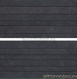 Atlas Concorde Seastone Black Mosaico Linea Mix2 Мозаика 30х60 см