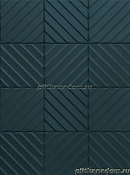 Marca Corona 4D Diagonal Deep Blue Настенная плитка 20х20 см