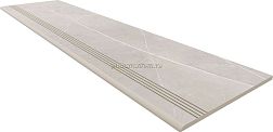 Estima Nolana NL02 Light Grey Серая Неполированная Ступень с насечками 30x120 см