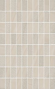 Керама Марацци Сияние MM6378 Декор беж мозаичный 25x40 см