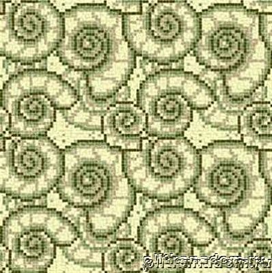 Architeza Панно Ракушки 2 Панно из мозаики Monpansie 64,4х64,4 см