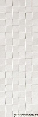 Fap Ceramiche Lumina Square White Matt Настенная плитка 25x75