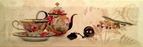 Monopole Mistral Bonjour Crema Tea Декор 10х30 см