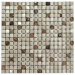 NS-mosaic Stone series К-731 Мозаика 30,5х30,5 (1,5х1,5) см