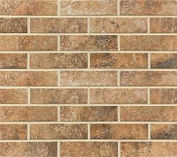 Paradyz PortI Ochre Коричневая Матовая Фасадная плитка 8,1х30 см