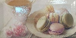 Bellavista Marmol Macaron Dec, Beige Декор 10х20 см