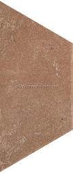 Paradyz Scandiano Rosso Trapez Декор напольный 12,6х29,6 см