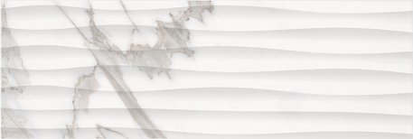 LB-Ceramics Миланезе дизайн Плитка настенная каррара волна 1064-0158 20х60 см