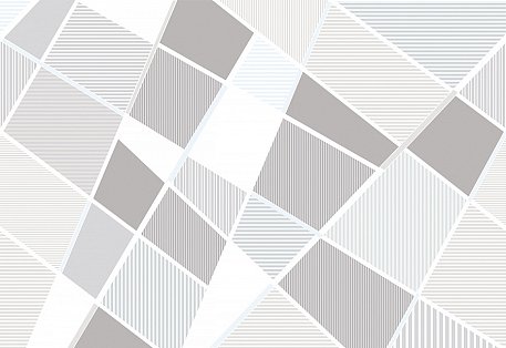 Azori Sonnet Grey Geometria Серый Матовый Декор 20,1x50,5 см