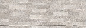 Керама Марацци Гренель 13056R Настенная плитка серый структура обрезной 30х89,5 см