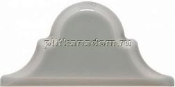 Adex Renaissance ADST8014 Arabesco Biselado Remate Graystone Серый Глянцевый Декор 7,5х15 см