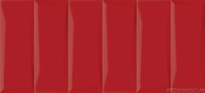 Cersanit Evolution EVG413 Красная Рельеф Настенная плитка 20x44 см