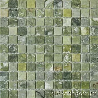 Colori Viva Verde Jade Mos.Nat. Мозаика 2,5x2,5 30,5x30,5