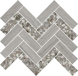 Kerama Marazzi Монтиони T042-SG5267 Мозаичный Серый Декор 34х35,5 см