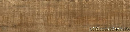 Идальго Граните Вуд Эго коричневый Керамогранит структурный 19,5х120 см
